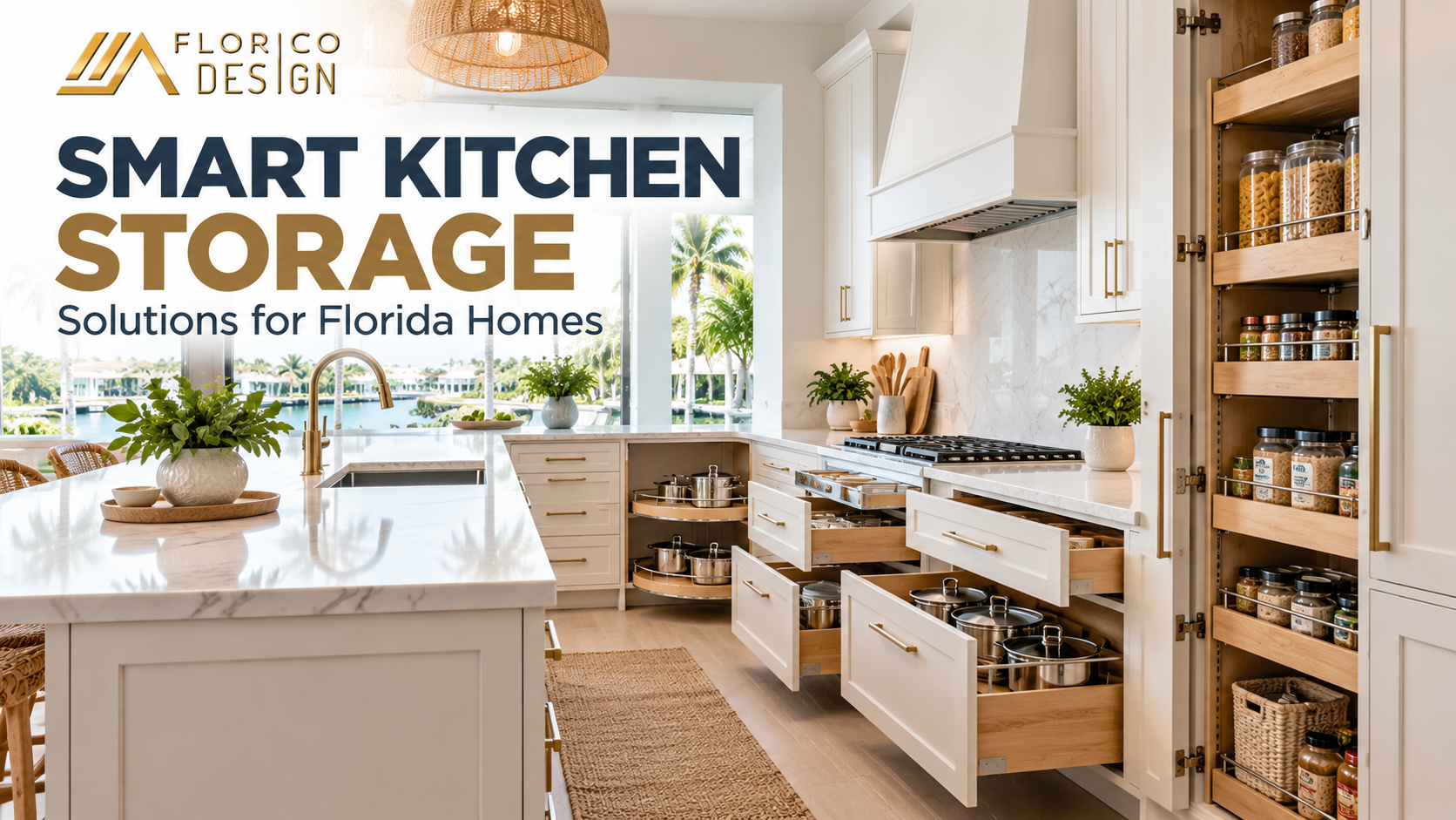 Kitchen Storage Solutions for Florida Homes- How to Plan Cabinets Around the Way You Cook