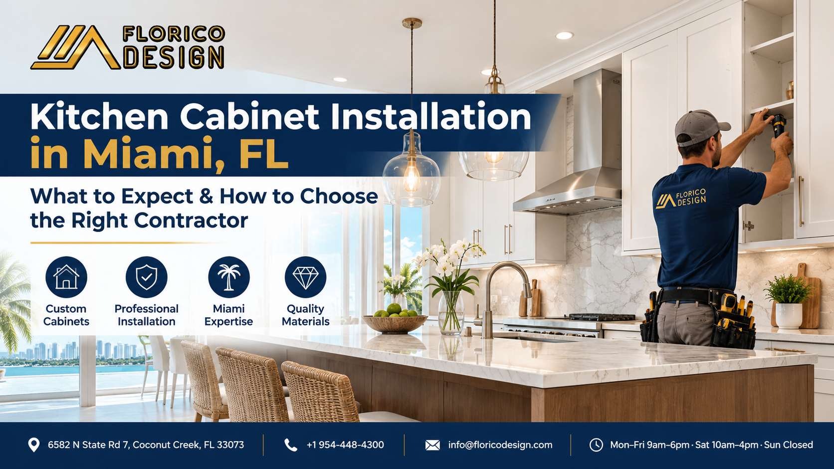 Kitchen Cabinet Installation Miami FL