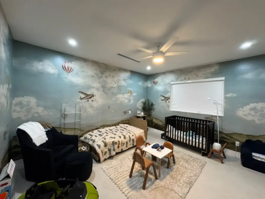 Mural Nursery Room Wallpaper Project