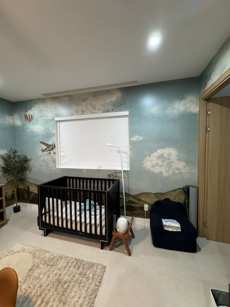Mural Nursery Room Wallpaper Project