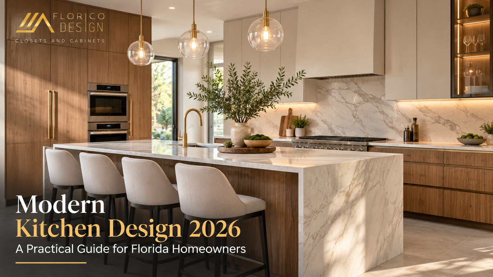 Modern Kitchen Design 2026- A Practical Guide for Florida Homeowners