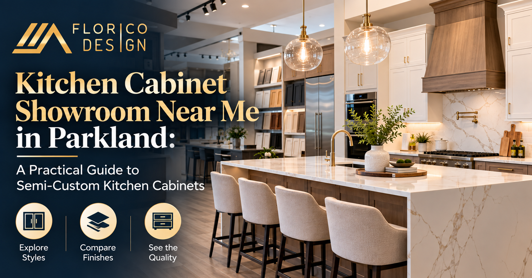 Kitchen Cabinet Showroom Near Me in Parkland: A Practical Guide to Semi-Custom Kitchen Cabinets