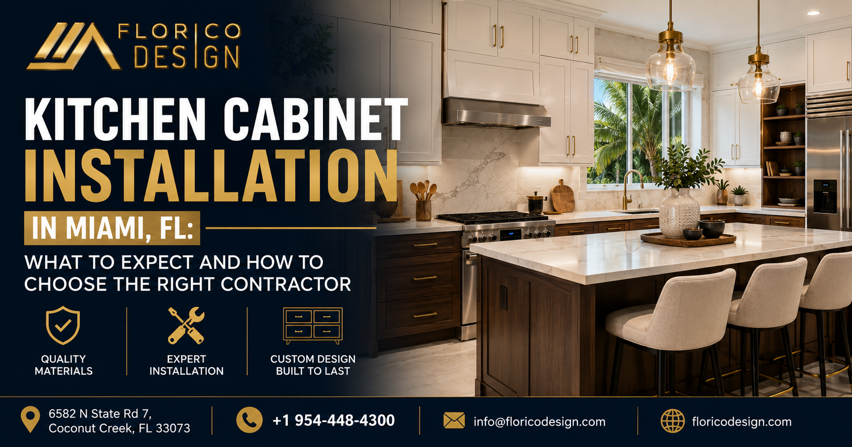 Kitchen Cabinet Installation Miami | Florico Design
