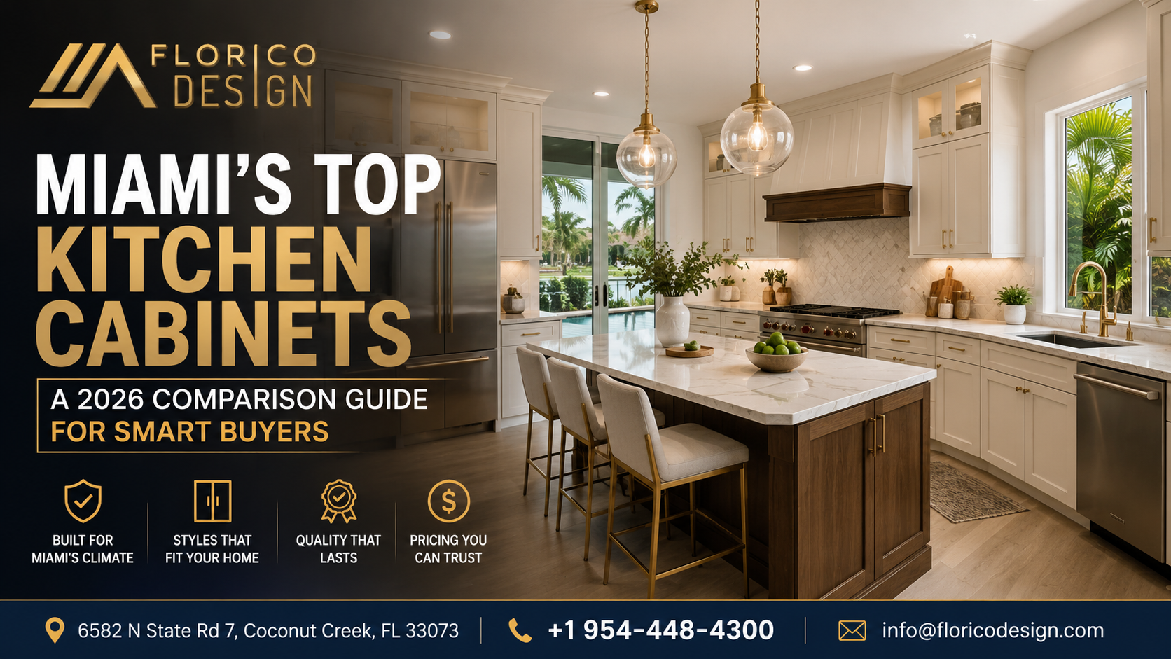 Miami's Top Kitchen Cabinets | Florico Design