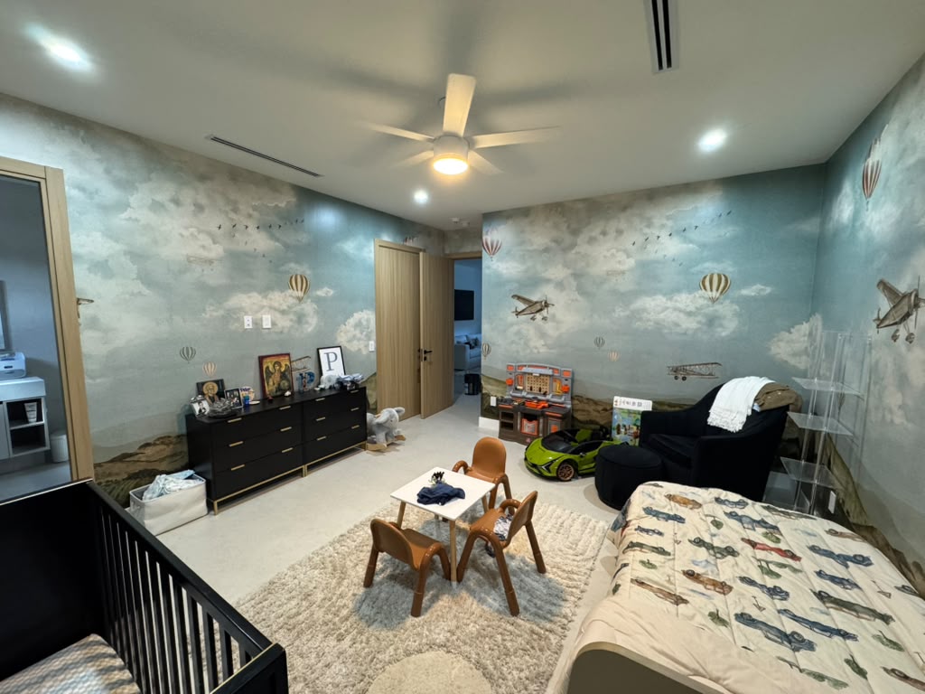 Mural Nursery Room Wallpaper Project